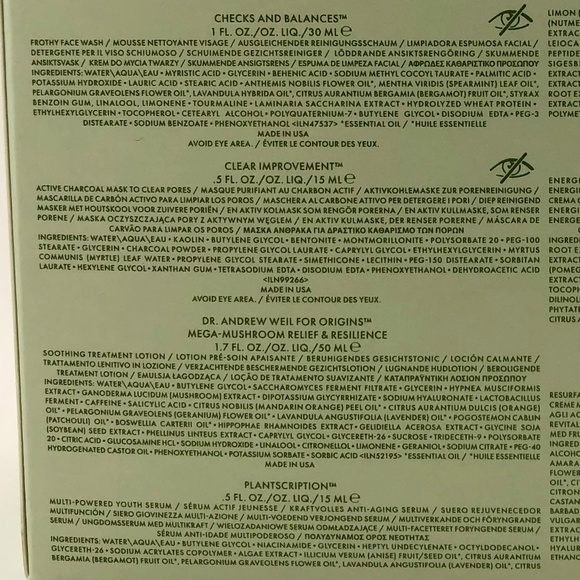 Origins Gift Set Mega Mushroom Night-a-mins Mask Plantscription NEW BOX - Picture 3 of 6